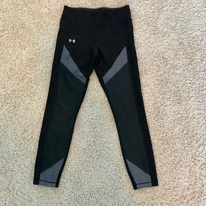 Under Armour black and gray leggings